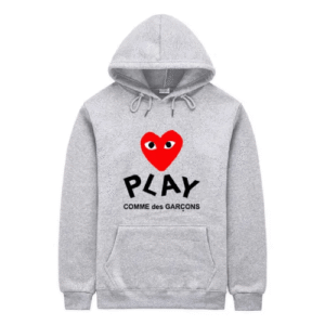 Comme Des Garcons Heart Play Hoodie