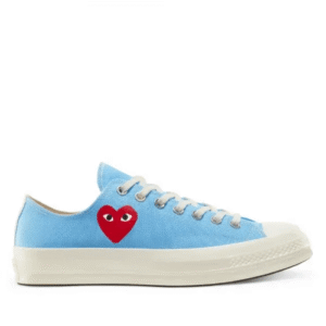 Converse Comme des Garçons PLAY x Chuck 70 Low Bright Blue